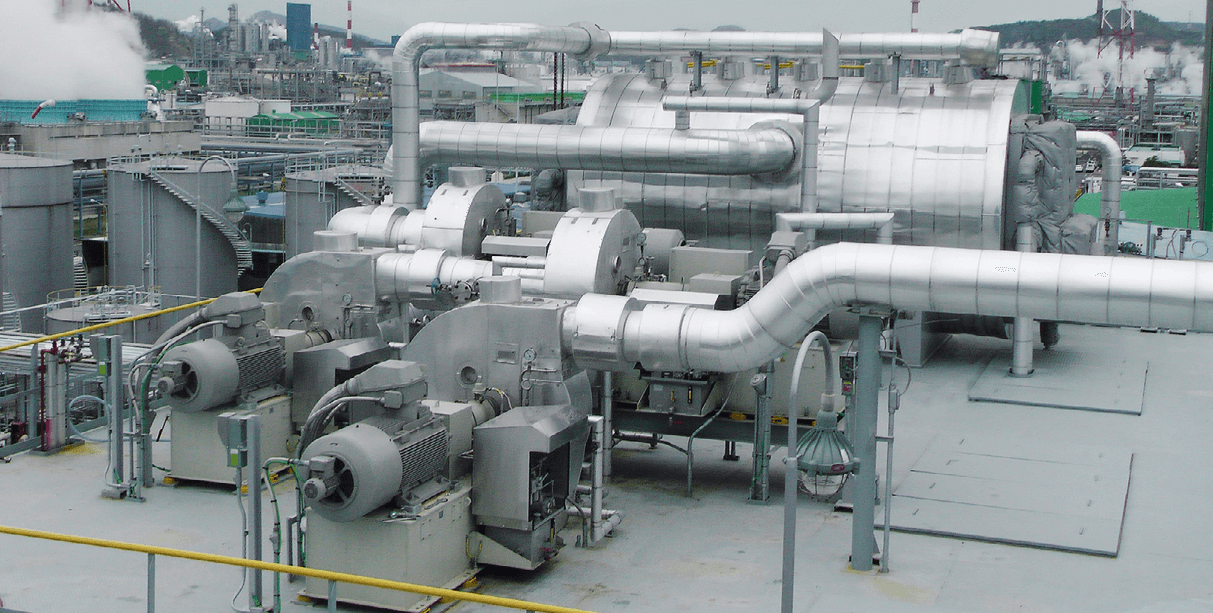工业热泵里的蒸发器